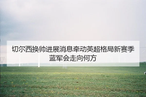 切尔西换帅进展消息牵动英超格局新赛季蓝军会走向何方